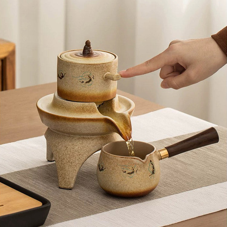 The Buddha -  Dunhuang flying apsaras Semi-automatic tea maker
