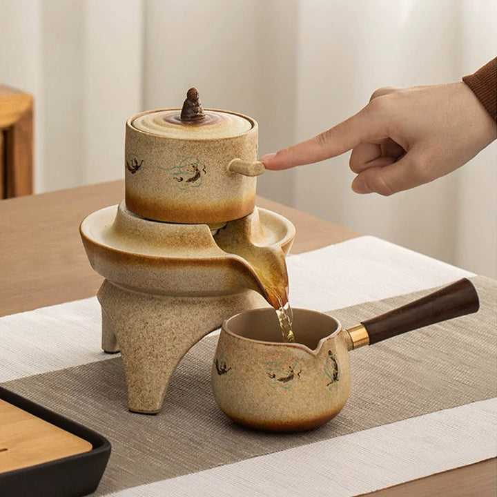 The Buddha -  Dunhuang flying apsaras Semi-automatic tea maker