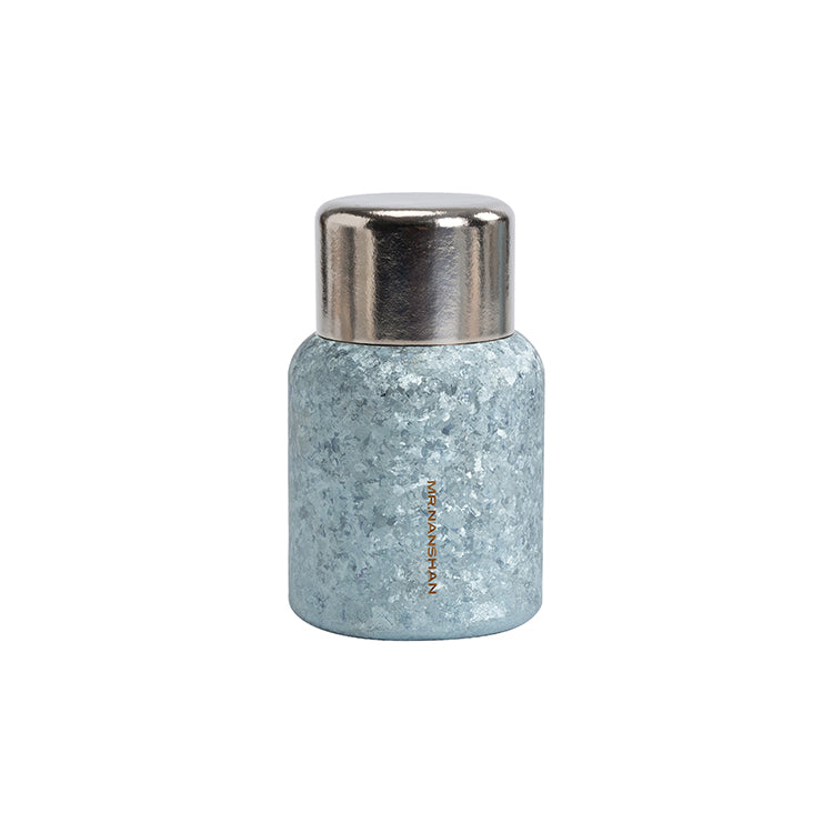 Catch the Time - Mini Blue/Silver Titanium Tea Thermos
