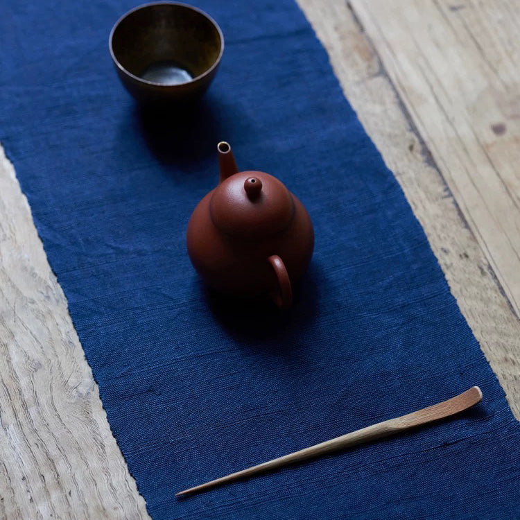 Cozy Cloud - Handmade Natural ramie long table runner