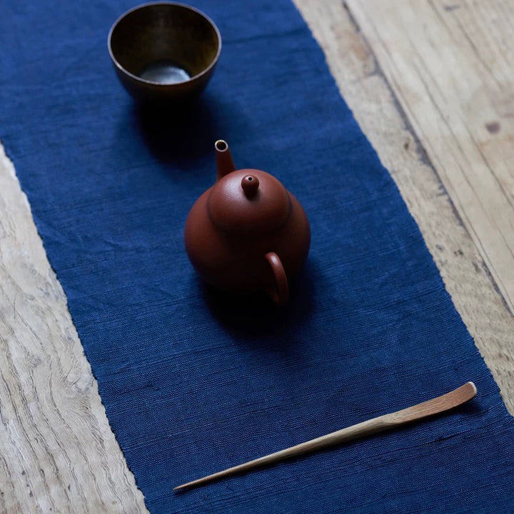 Cozy Cloud - Handmade Natural ramie long table runner