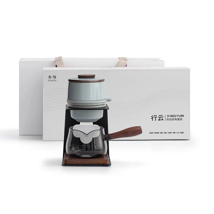 Strolling Clouds  - Semi-automatic glass and ruware tea and coffee maker