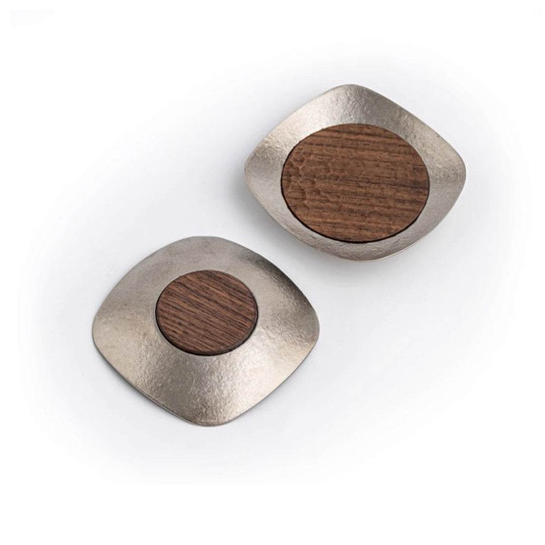 Ti-time  - Titanium coaster  set of 6 with holder