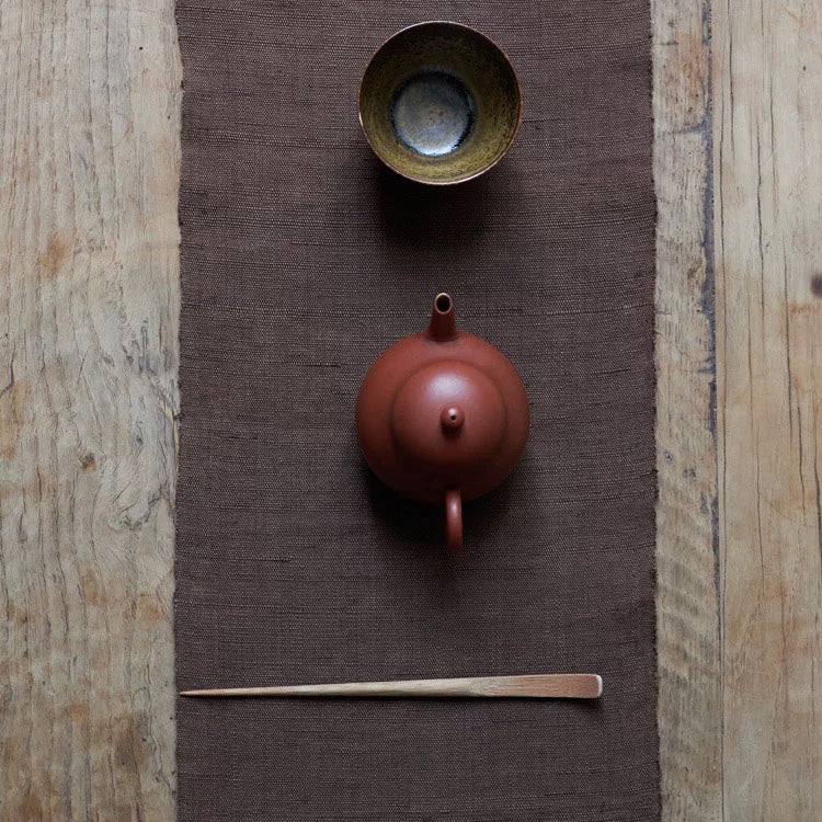 Cozy Cloud - Handmade Natural ramie long table runner