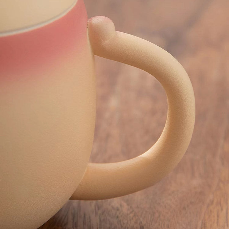 The Daily Meow - Personalized orange cat infuser mug