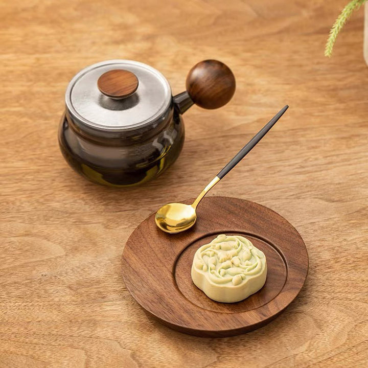 The Moment  - Glass tea mug with titanium infuser and lid