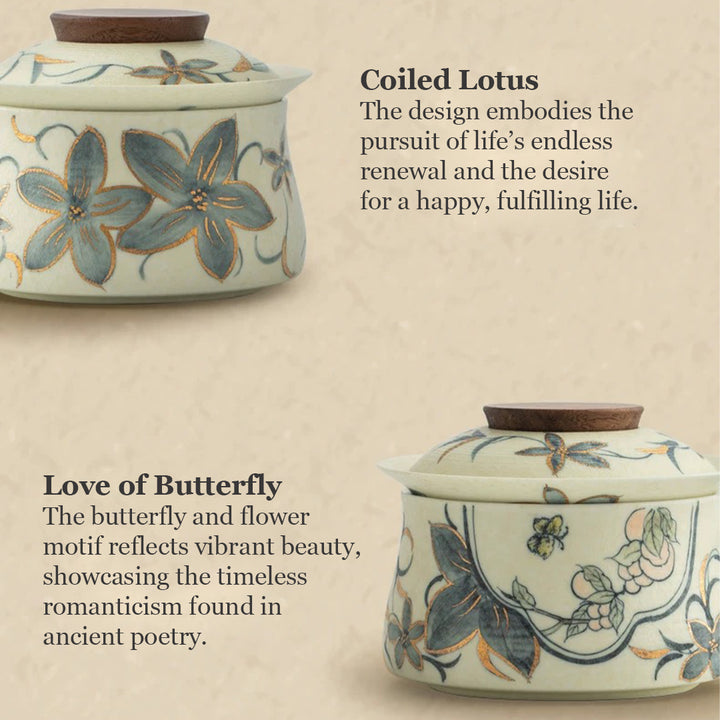 Love of Butterfly - Hand-painted tea and latte mug