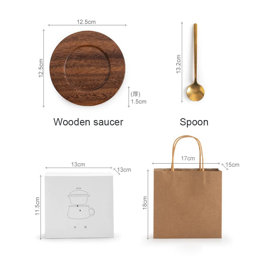 The Spirit  - Multi-color ceramic tea and coffee mug