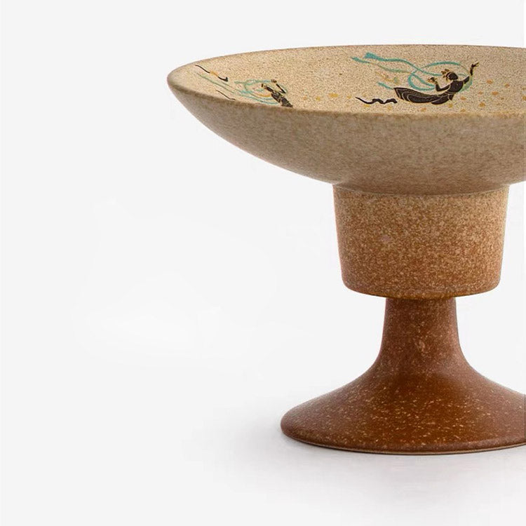 Flying Apsaras - Handmade incense/candle burner