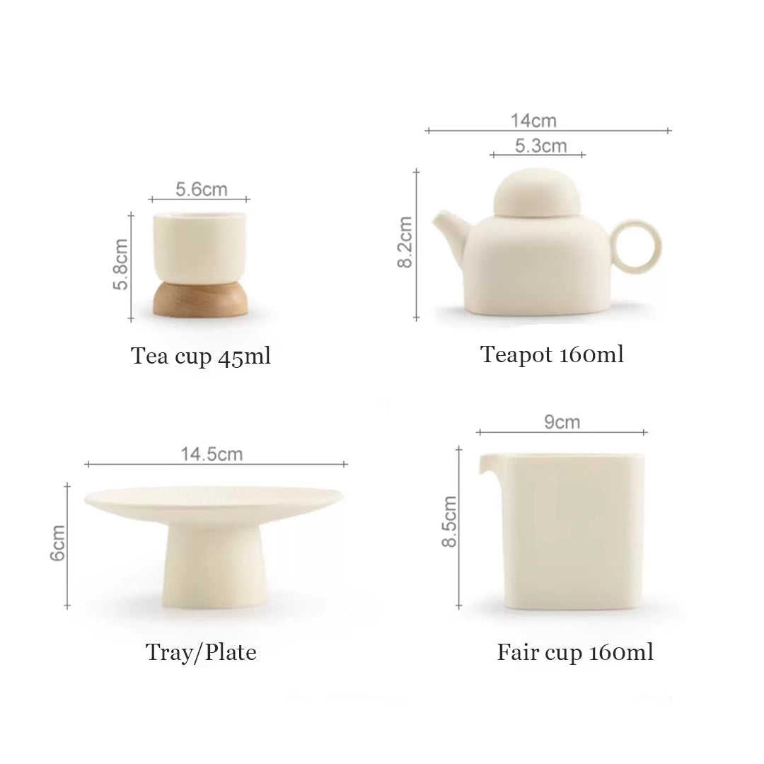 Semicircle - Boho Afternoon tea set