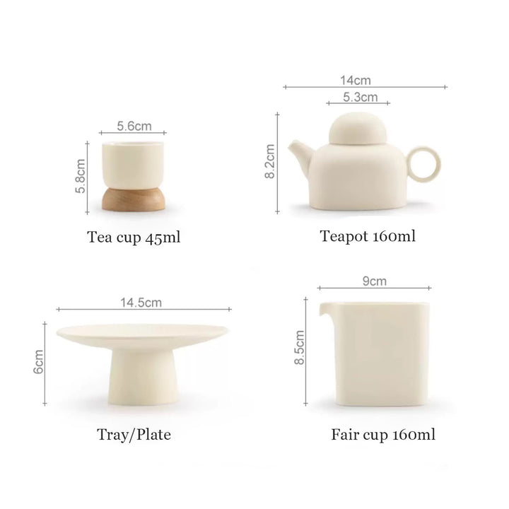 Semicircle - Boho Afternoon tea set
