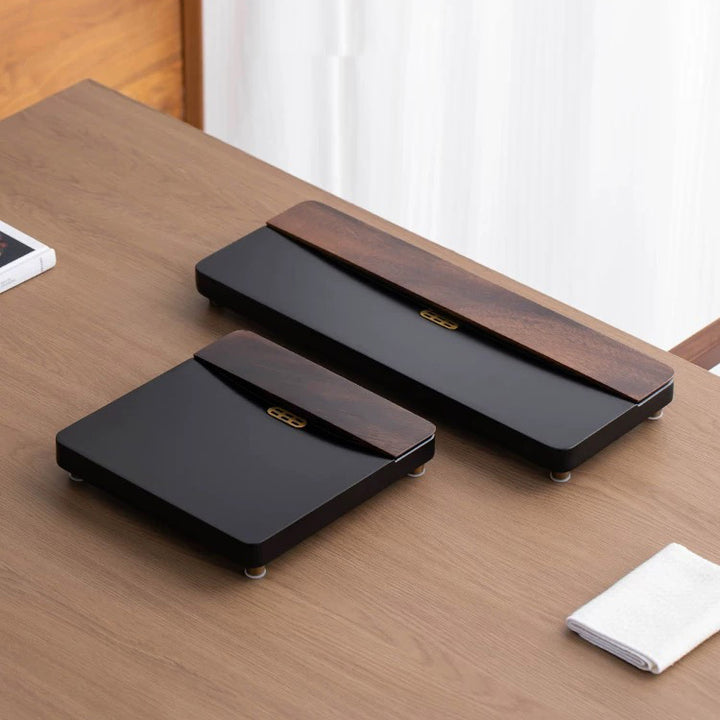 Zen Spirit - Heavy Bamboo tea tray with drainer - Teaware Space