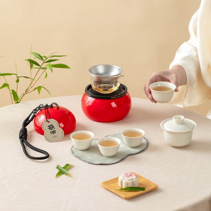 Gourd Box - Mini travel Gaiwan set for backpacking