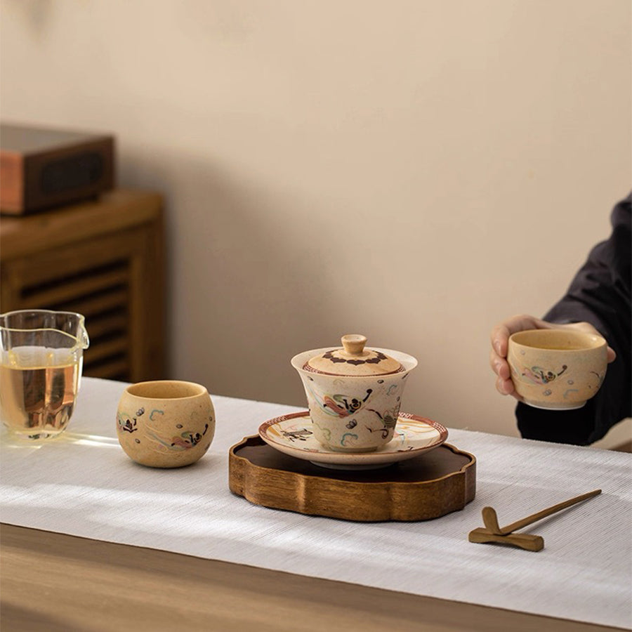 the best vintage Chinese tea ceremony set 