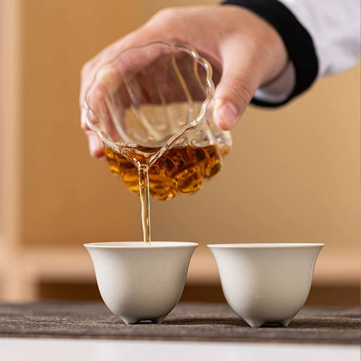 Tranquility | Portable Zisha teapot with candle stove set - Teaware Space