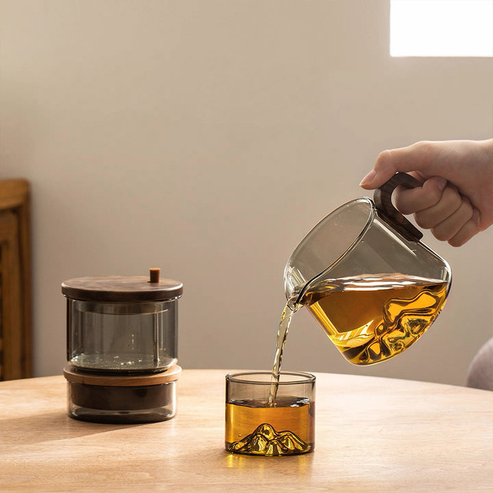 See the mountain - Magic teapot set