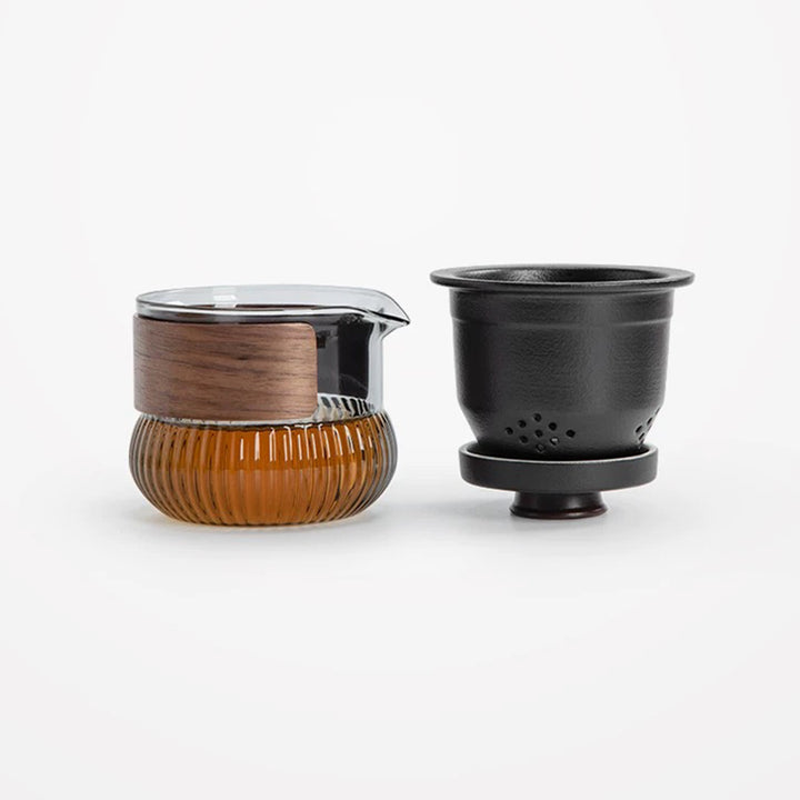 Wild Sea - travel tea set with tray