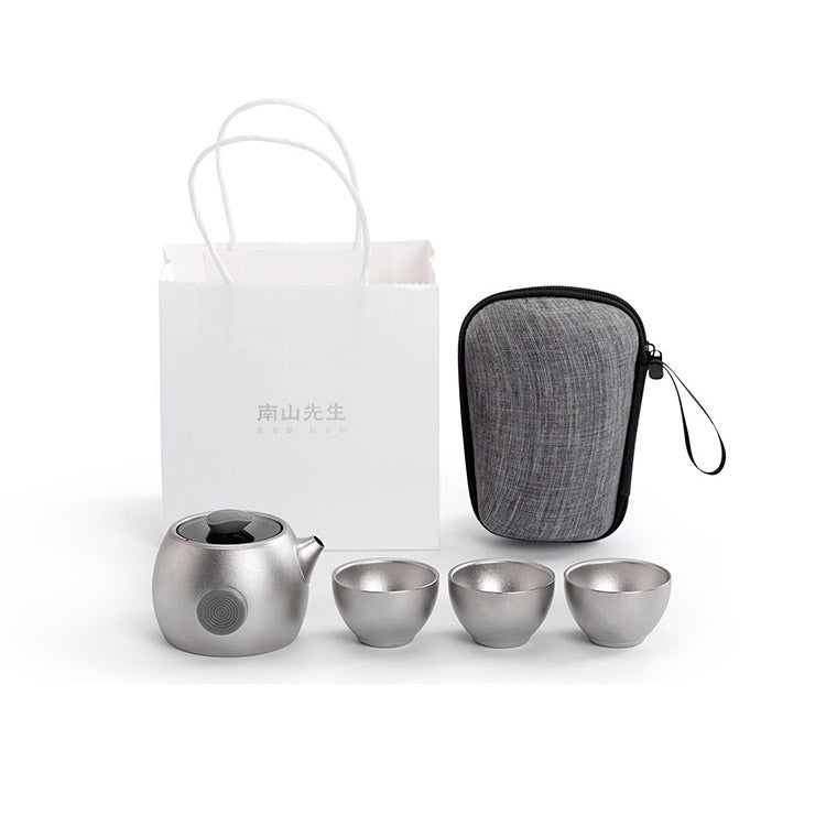 Peace and Calm  - Titanium travel tea set for camping