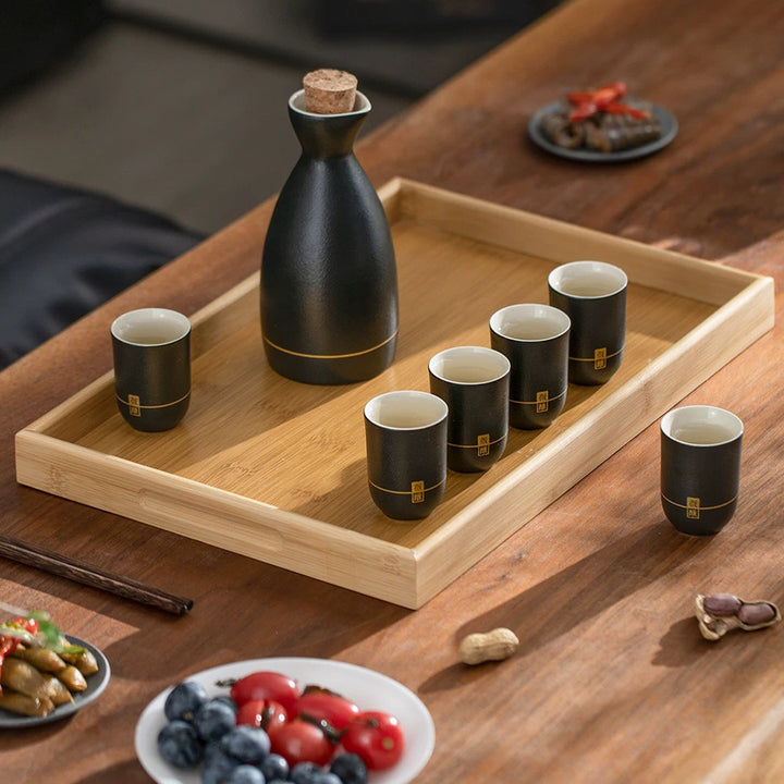 Tipsy - Custom Japanese sake set with name/quote