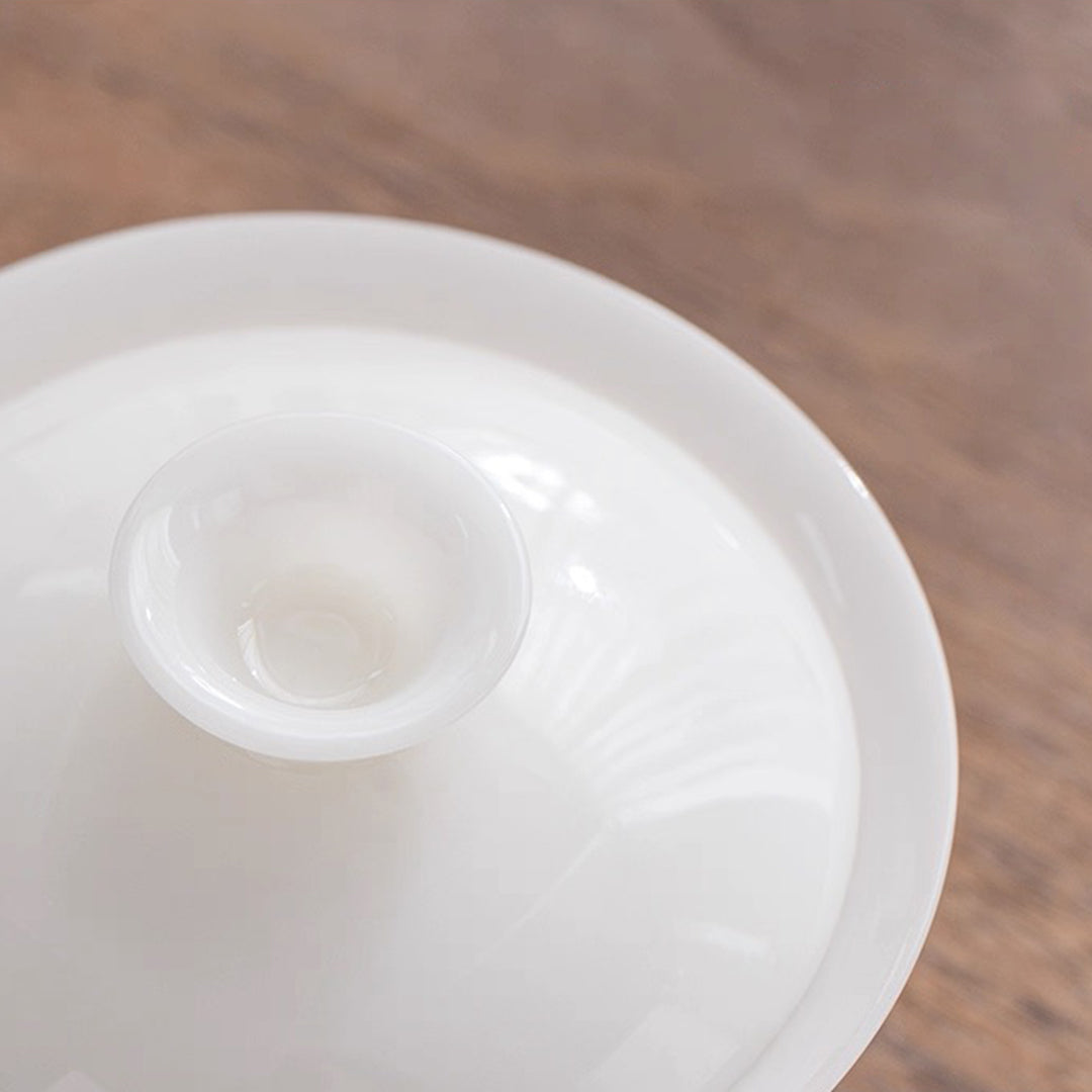 white jade gaiwan 