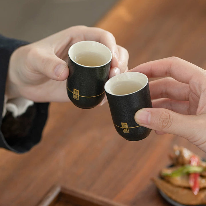 Tipsy - Personalized Japanese  sake set with tray