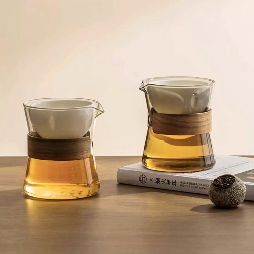 Cozy - Glass Teapot with Rotating Infuser | Teapot with built-in filter | Housewarming gift ideas - Teaware Space