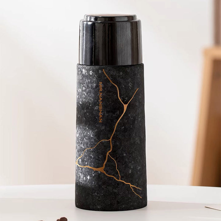 Ink Rock - Black Titanium Thermos 14oz