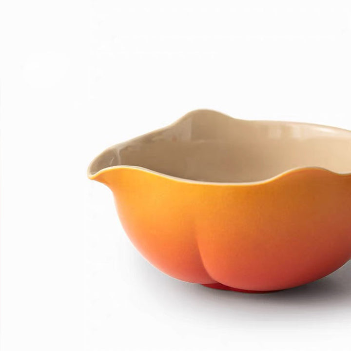 Surrender - 7 pcs Persimmon kungfu tea set with tray