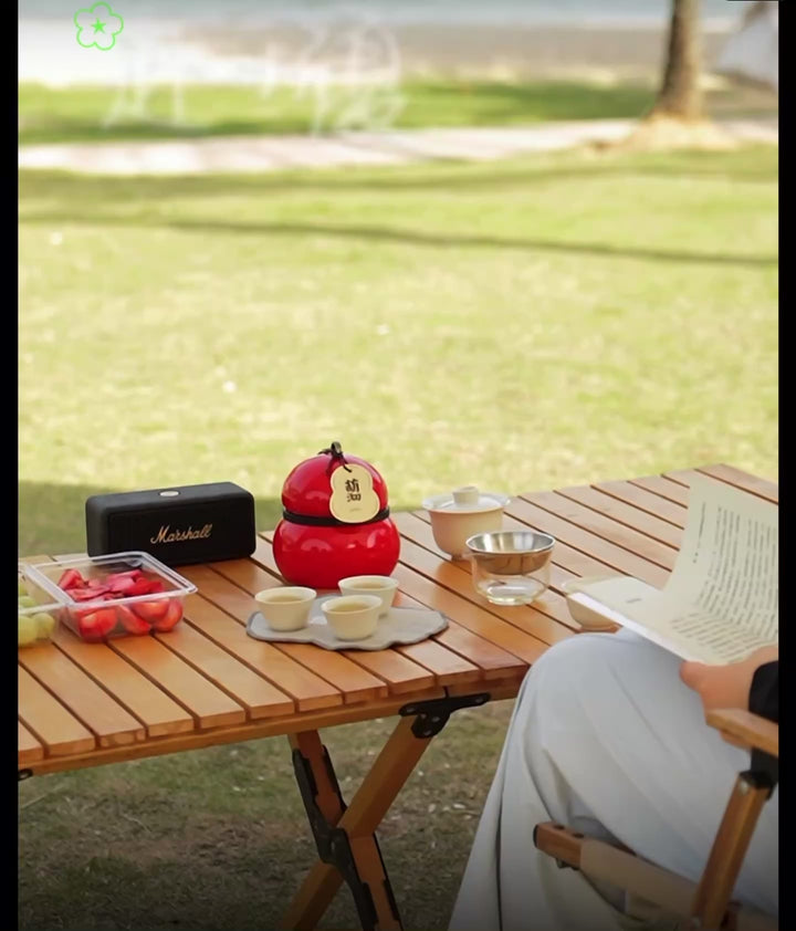 Gourd Box - Mini travel Gaiwan set for backpacking