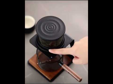 See the mountain - Semi automatic glass tea set | coffee & tea maker | luxury tea gift set