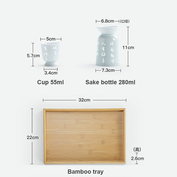 Unleash the Joy - Vintage Japanese sake set