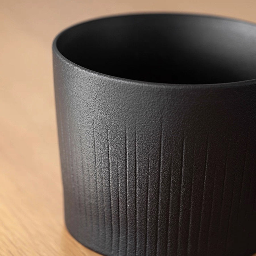 Kyoka - Vintage black sake warmer set