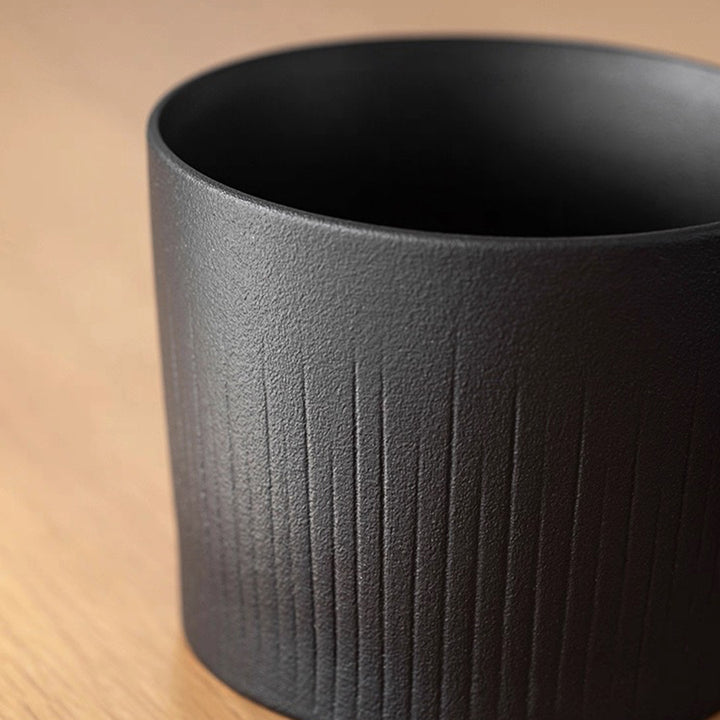 Kyoka - Vintage black sake warmer set
