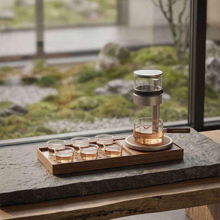 Infinity - Modern Semi-automatic tea and drip coffee set
