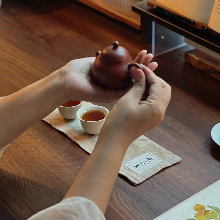 Zen of Tea | Travel Zisha teapot set for two - Teaware Space