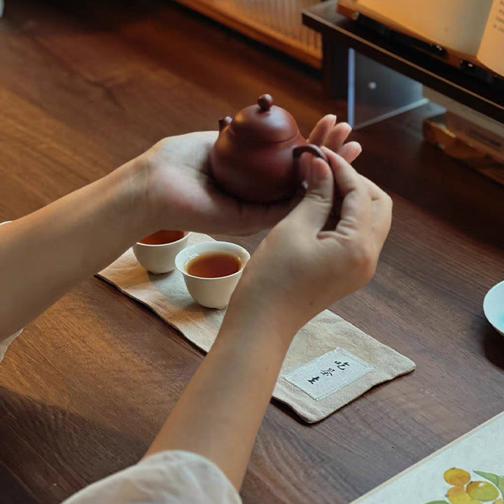 Zen of Tea | Travel Zisha teapot set for two - Teaware Space