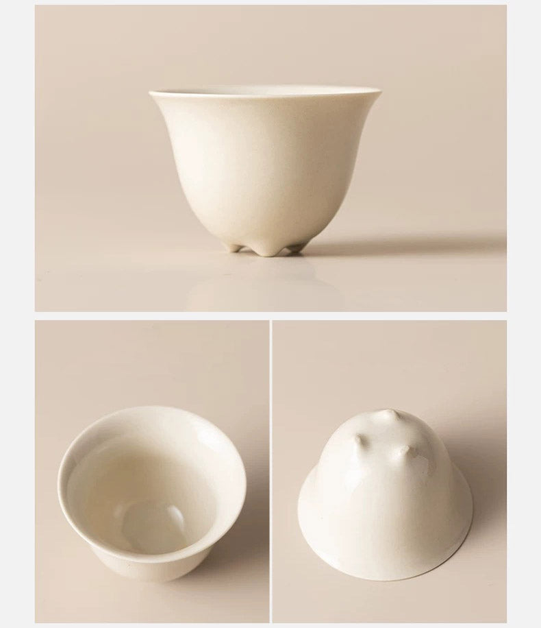Tranquility | Portable Zisha teapot with candle stove set - Teaware Space