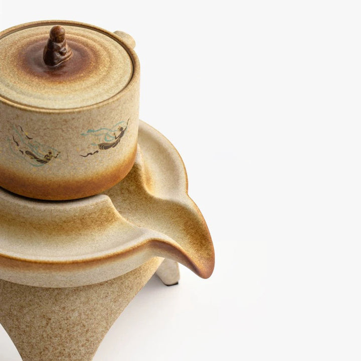 The Buddha -  Dunhuang flying apsaras Semi-automatic tea maker