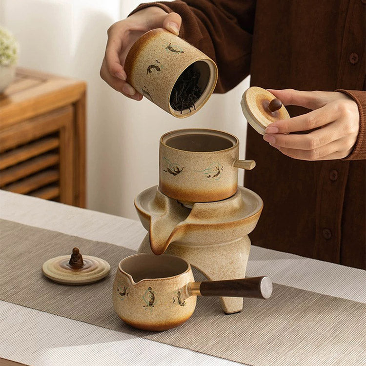 The Buddha -  Dunhuang flying apsaras Semi-automatic tea maker