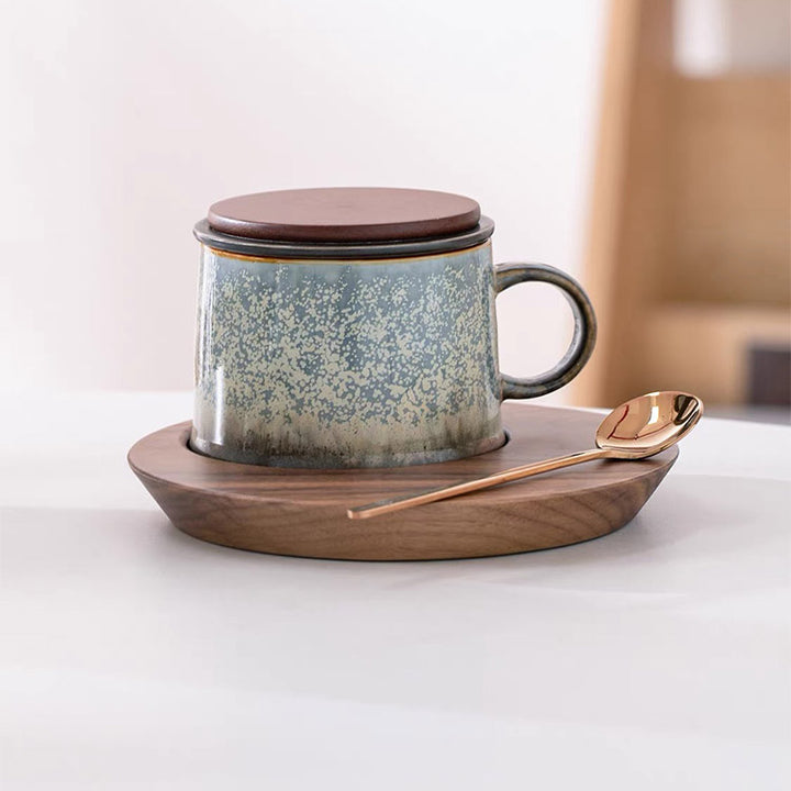Space Shadow - 5.7oz green tea and latte mug