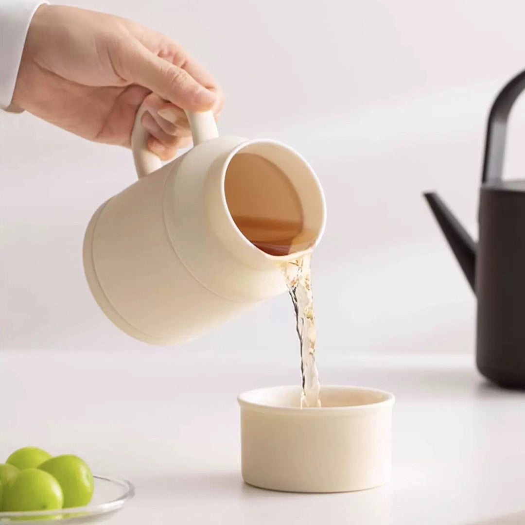 Tasse à café expresso confortable en céramique personnalisée | tasse à thé avec soucoupe