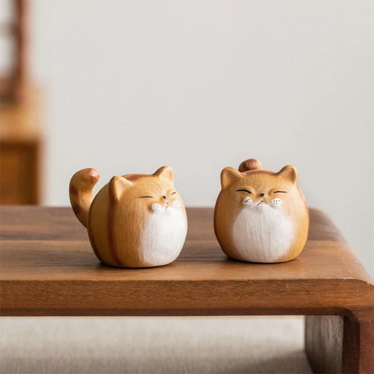 Fortune Cat - Zisha Cute Cat Tea Pets
