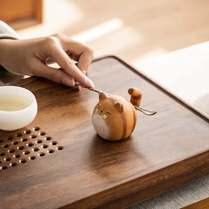 Fortune Cat - Zisha Cute Cat Tea Pets