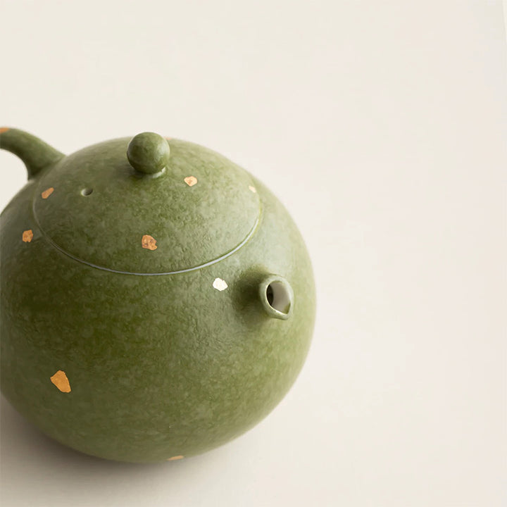 Service à thé chinois vintage Sancai Gaiwan