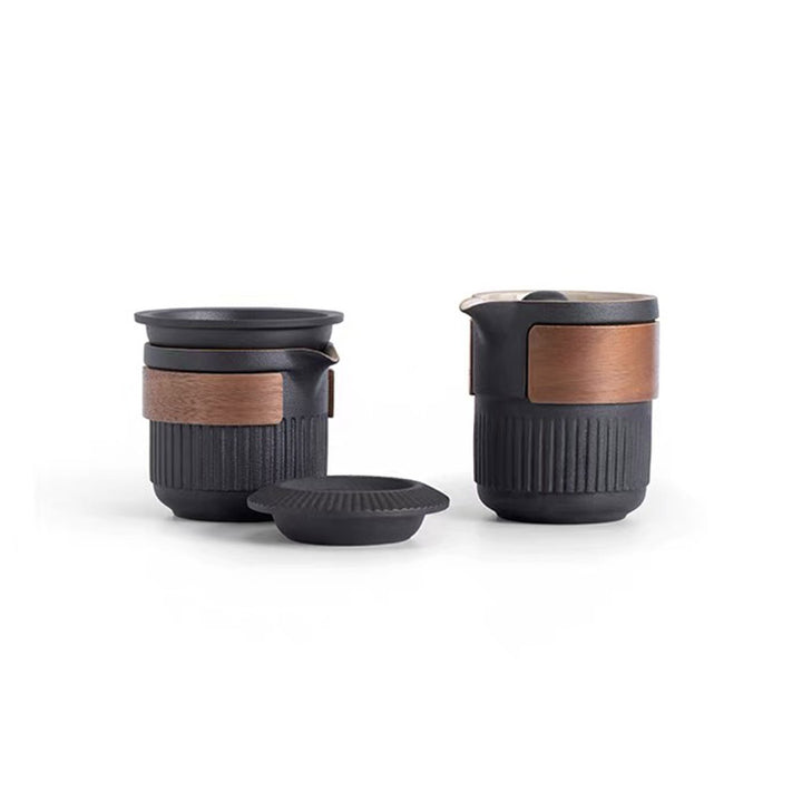 The Dry Landscape Garden - Personalized kungfu tea set with tray