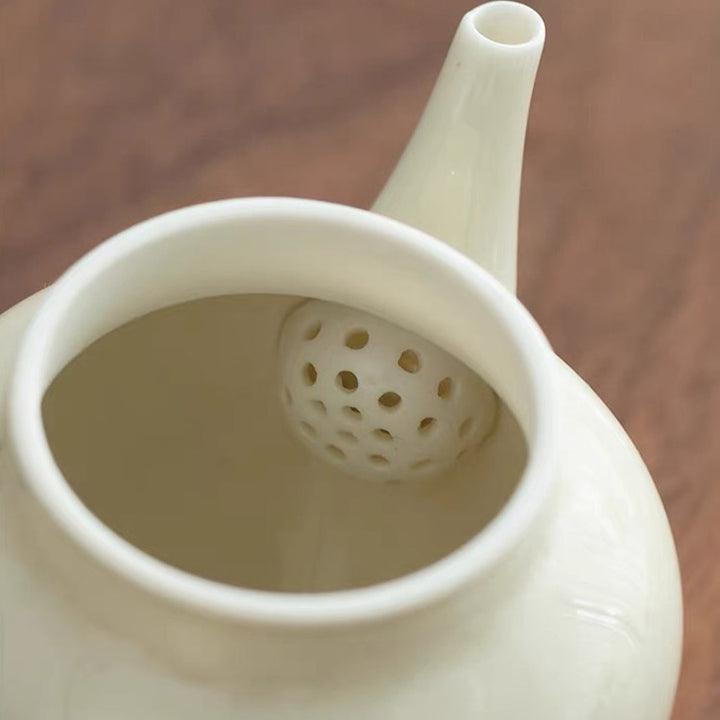 Nature's Garden - Handmade teapot with tray set