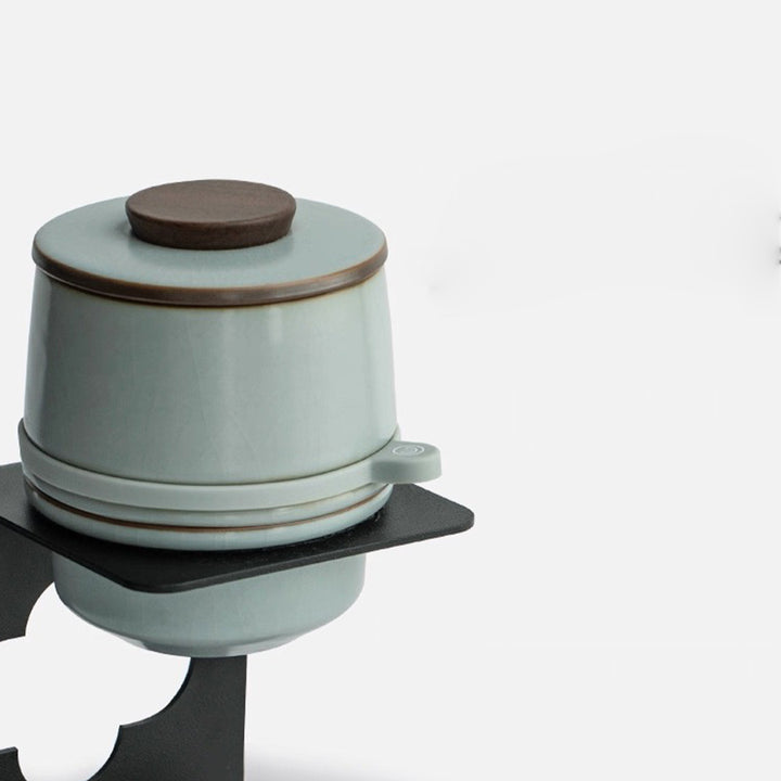 Strolling Clouds  - Semi-automatic glass and ruware tea and coffee maker