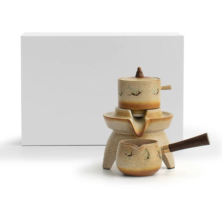 The Buddha -  Dunhuang flying apsaras Semi-automatic tea maker