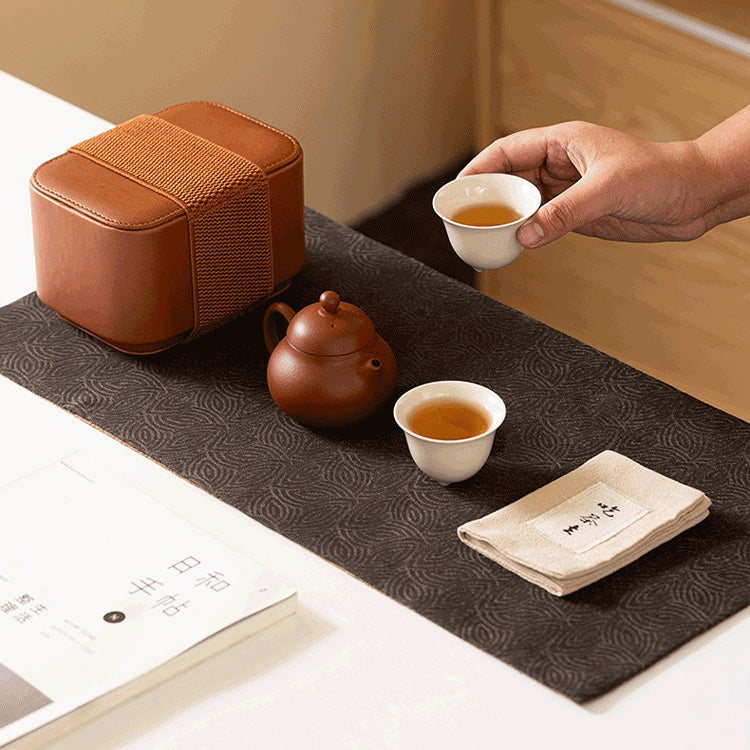 Zen of Tea | Travel Zisha teapot set for two - Teaware Space