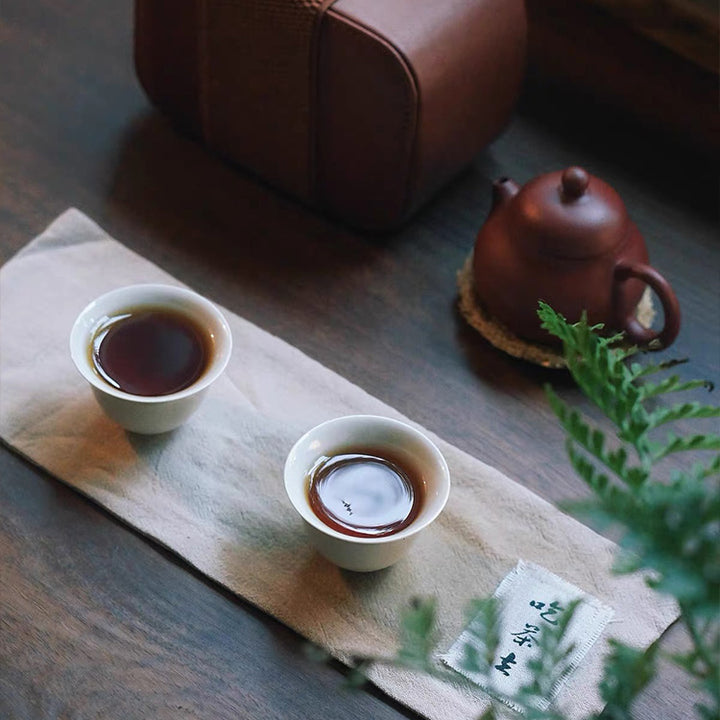 Zen of Tea | Travel Zisha teapot set for two - Teaware Space